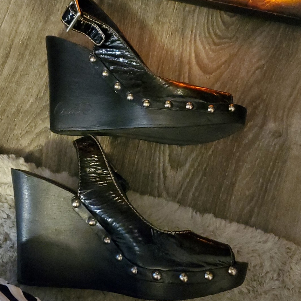 Coach black wedges - Picture 2 of 5